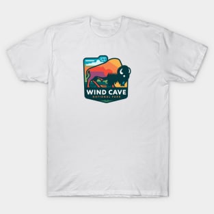 Bison Wind Cave National Park T-Shirt